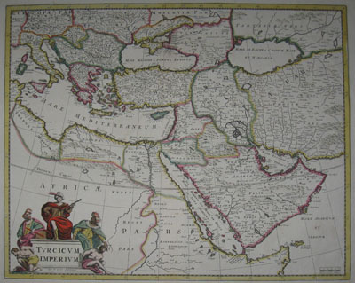 (ASIA MINOR). WIT, Frederick de [1610-1698]. Turcicum Imperium. Apud F. De Wit. Amstelodami [c1680].